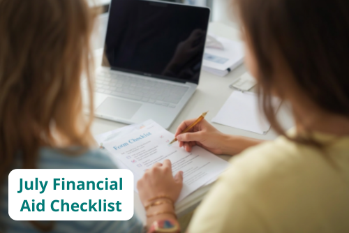CUSC JulyBlog1 JulyFinancialAidChecklist